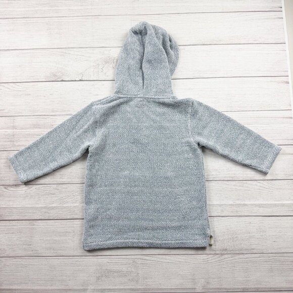 Faherty Baja Beach Poncho Whitewater Hoodie - Picture 4 of 4